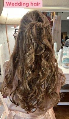 Wedding hair