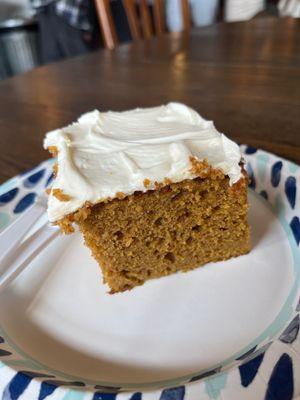 Pumpkin cake