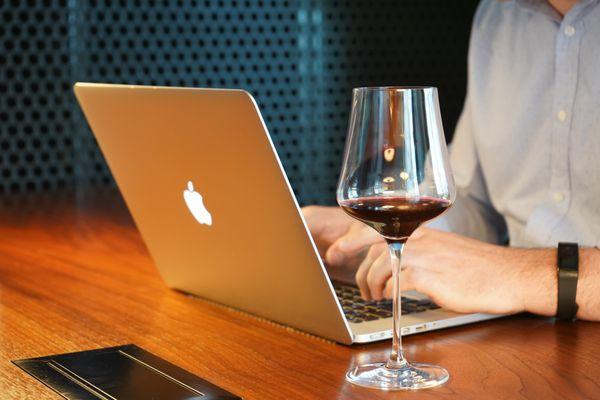 Need to do some work with a glass of wine? We have plenty of work space in addition to social and bar space.