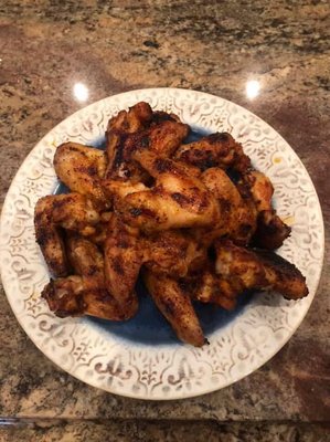 Chicken Wings made with Harvest Moon Cosmic Dust Florida Heat