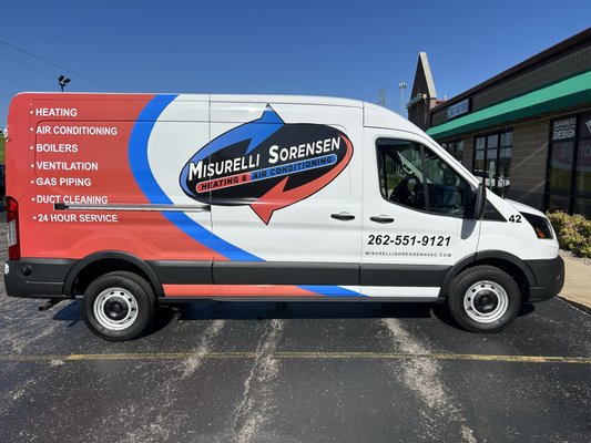 Van wrap for Misurelli Sorensen.