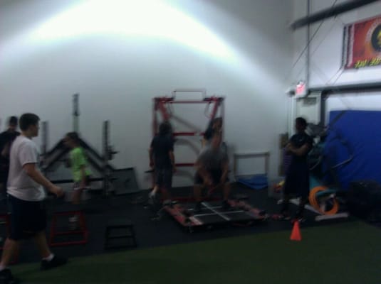 Vertimax during small group training