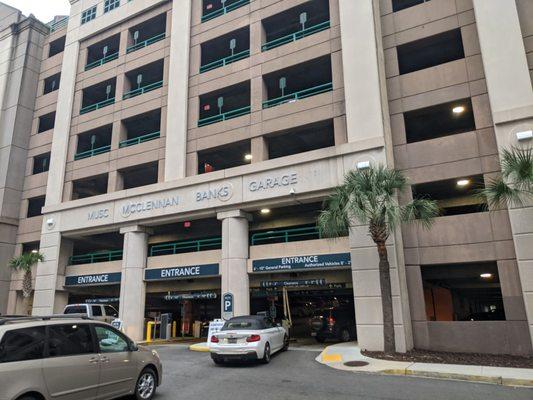 MUSC Health McClennan Banks Parking Garage