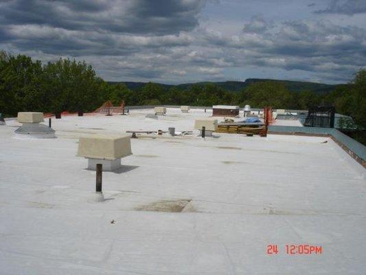 CUNY New Paltz new roof.