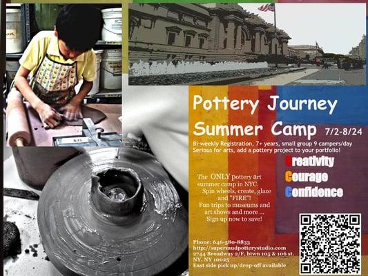 Pottery Journey Summer Camp