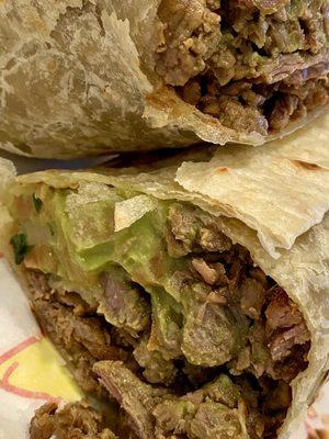 Carne Asada burrito