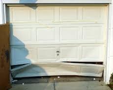 UGD Garage Door Repair of Las Vegas - Damaged Bottom Panel