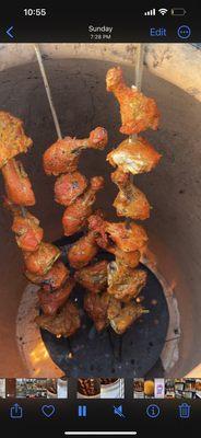 Tandoori chicken on Sunday