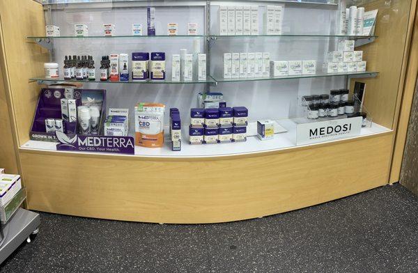 CBD Brands include Medterra, CBDMD, Medosi, Earth Medicine, PuWell and more!