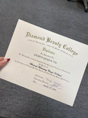 Diploma!!!