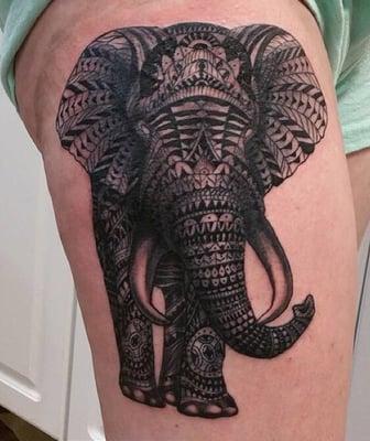 My elephant tattoo