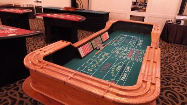 best craps tables