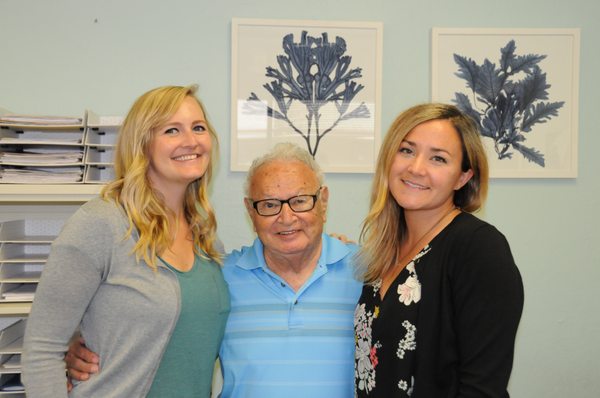 Grandpa is in town! We love visitors. Stop by and see what Candace Ebert and Company has to offer.