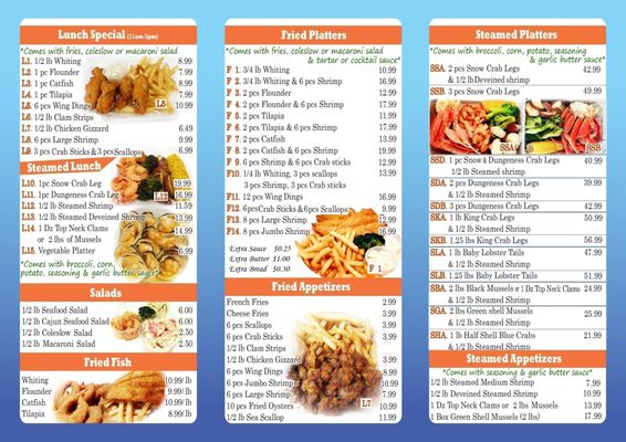 2021 new menu back