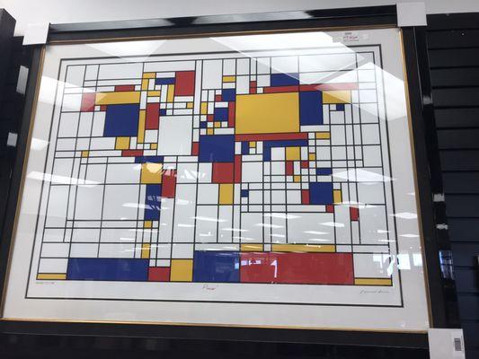 Mondrian art