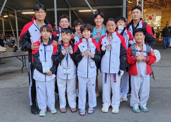 Sparring Team at the 2024 International Taekwondo Festival