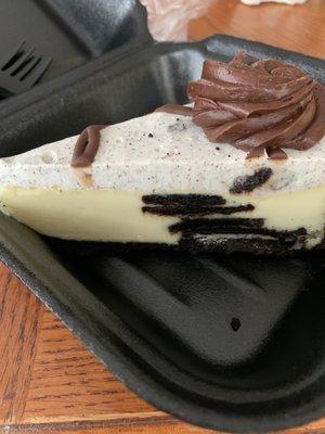 I LOVE when they have the Oreo cheesecake! It's heavenly