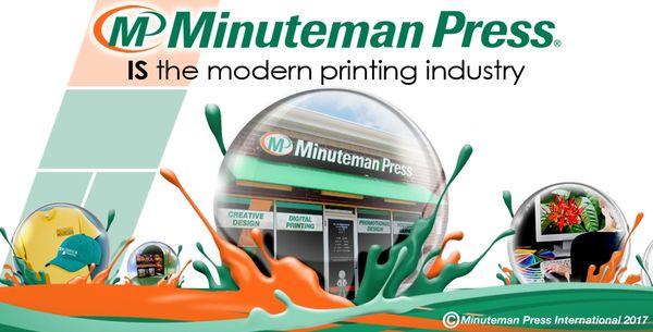 Minuteman Press is the modern printing industry.