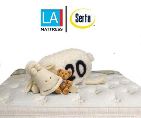 Serta Mattresses at LA Mattress Stores Shop iComfort & Serta Pedic Mattresses