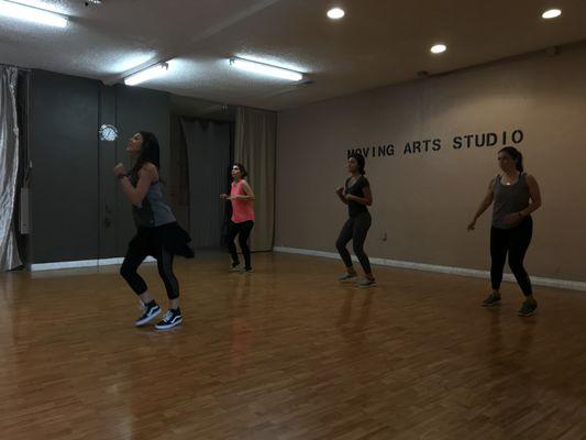 Thursday class with these AMAZING ladies!