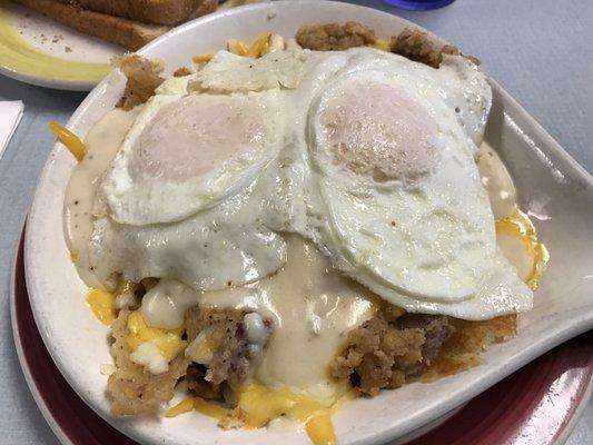 Country Fried Steak Skillet