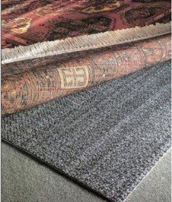 Teebaud padding is a game changer! Hold rugs in place on any hard surface (including heat radiated floors) or on top of carpeting.