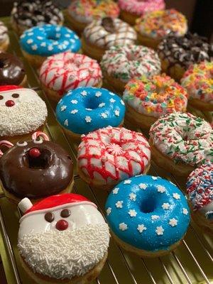 Christmas donuts!