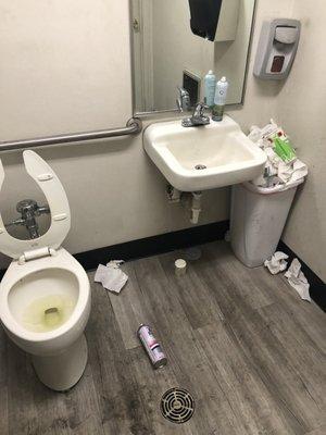 Oh, and their customer restroom is nasty!