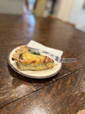 Bacon & Spinach Quiche