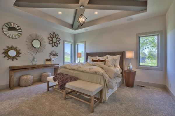 Master Bedroom of "The Zoey" Model