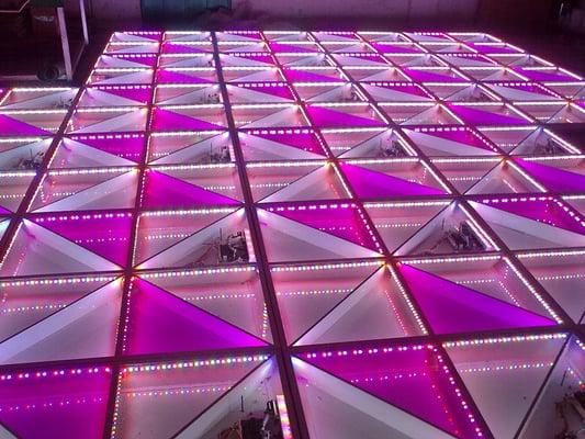 LED dancing floor