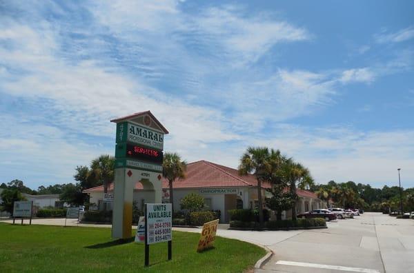 Palm Coast Chiropractic is located right on SR 100 in Bunnell, FL.