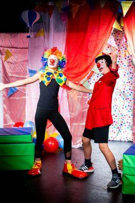 Funny clowns