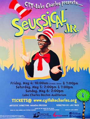 Flyer for Seussical, Jr.