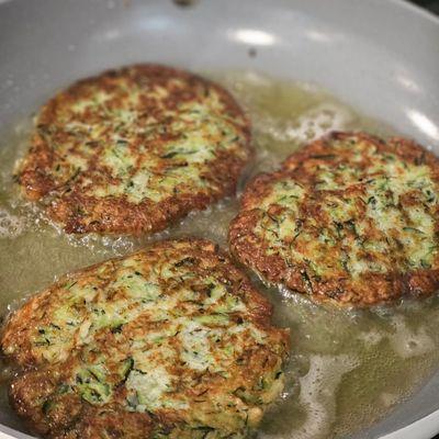 Zucchini fritters