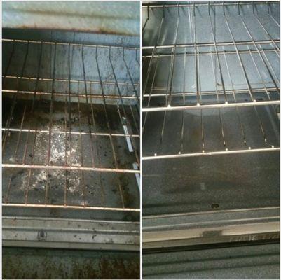 Deep cleaning oven