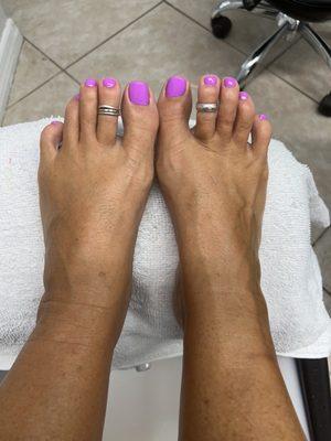 Awesome pedicure!!