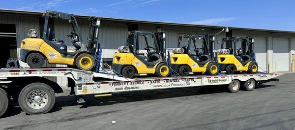 Propane forklift Rentals