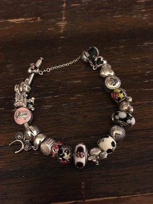 This is one of three Pandora bracelets I own.