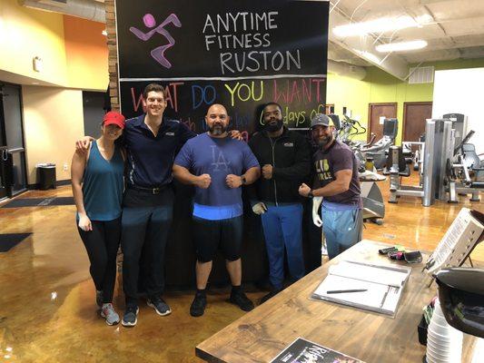 Anytime Fitness Crew in Ruston, Louisiana