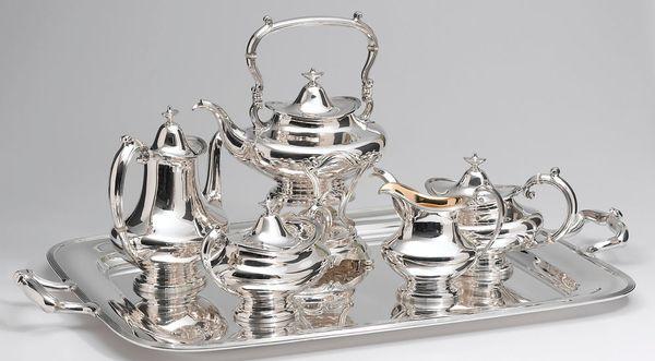 Restored tea set