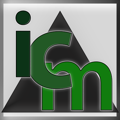 ICM Logo created in photoshop