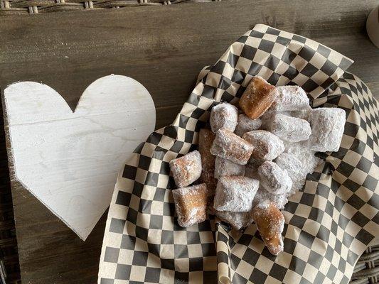 Bite sized Beignets