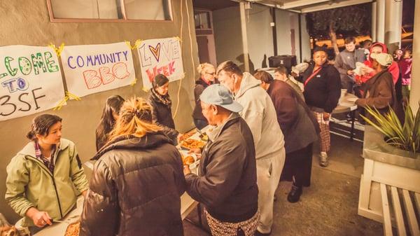 A free community BBQ for our neighbors.