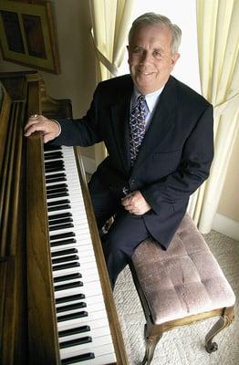 Bill is a renowned light jazz pianist.  As a young man, he played engagements in major hotel dining rooms throughout the US