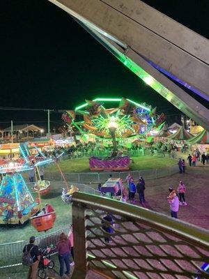 A view from the giant wheel