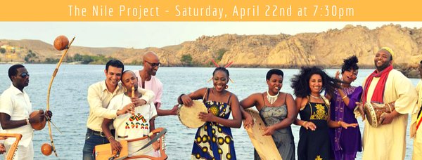 The Nile Project- April 22nd at 7:30pm