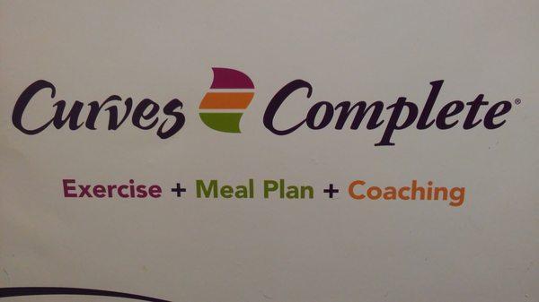 We feature Curves Complete, the ONLY plan that provides diet, exercise and motivation all in one place!