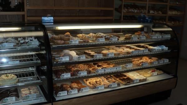 Many delicious pastries.