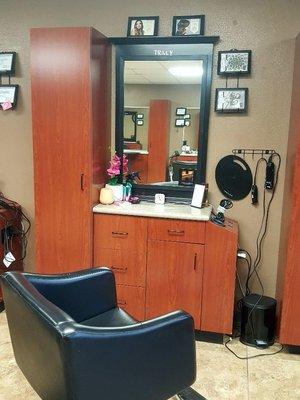 Tracy Reynolds Stylist Hair Station